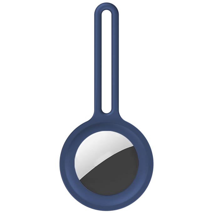imoshion Siliconen Keychain Case geschikt voor AirTag - Donkerblauw