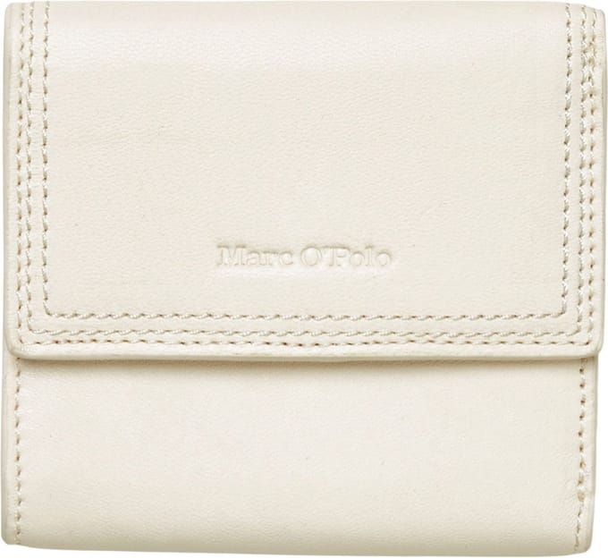 Marc O'Polo Portemonnee Judis Combi Wallet Chalky Sand Crème