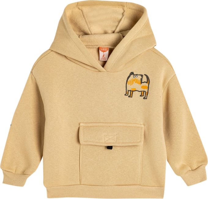 Capuchon kraag Met drukwerk Kapuzensweatshirt