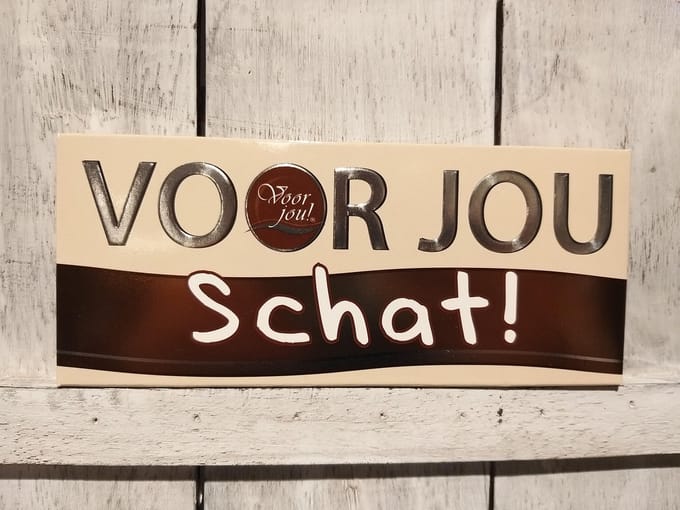 Voor jou reep Schat!