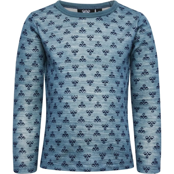 Langarm T-shirt voor baby jongen Hummel Vilmp