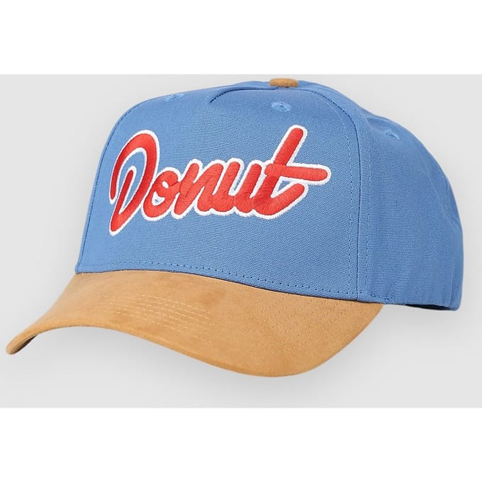 Donut Outline Snapback Cap blauw