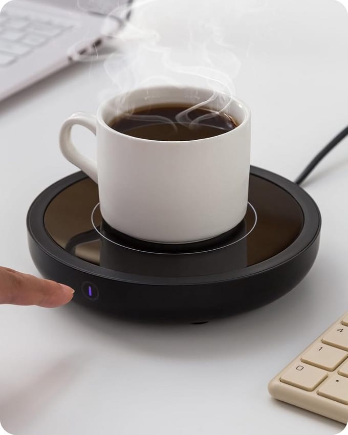 Slimme Koffiemok Warmhouder met Temperatuurinstellingen voor Bureau