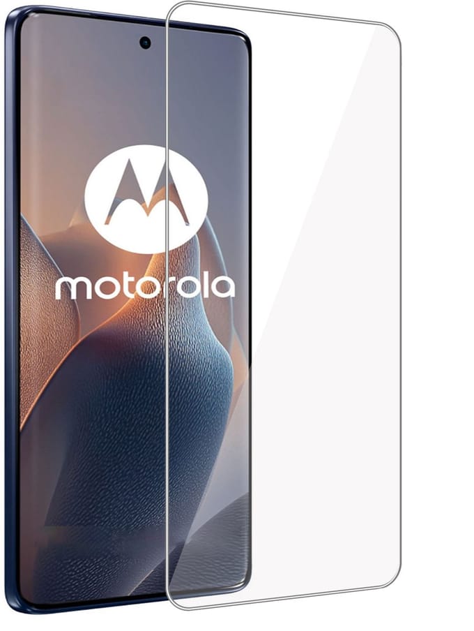 ChiGuard Screenprotector Geschikt voor Motorola Edge 60 Pro Screenprotector - Beschermglas - Curved - GuardCover