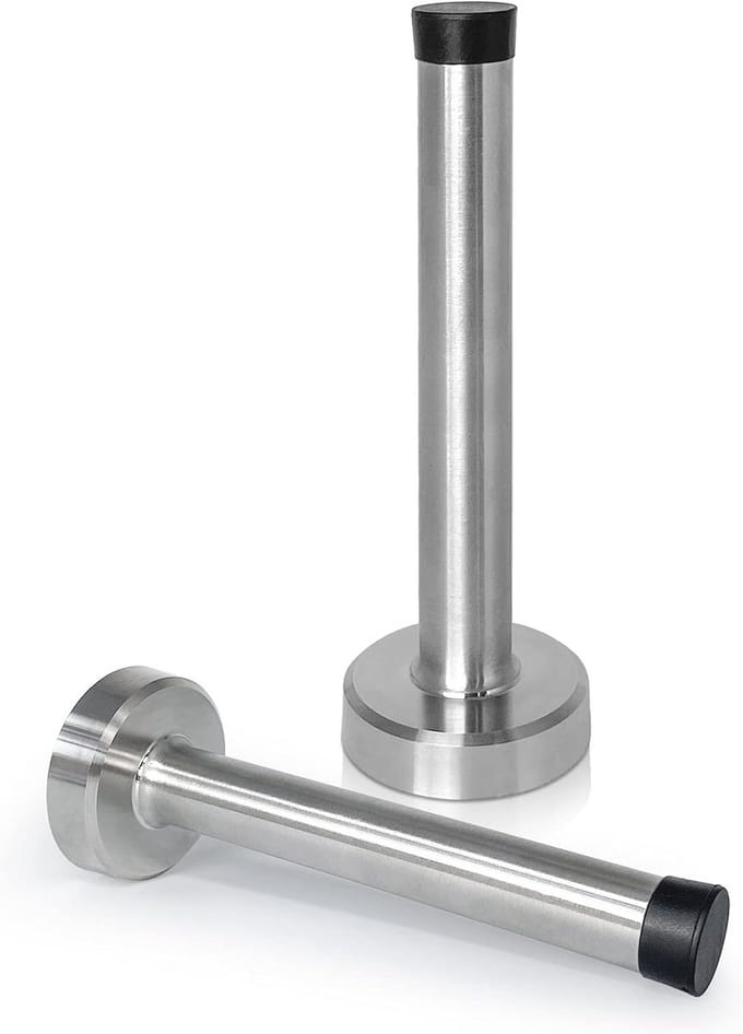 Deurstopper 5 inch - Roestvrij Stalen Wandbeschermer voor Dichte Deuren