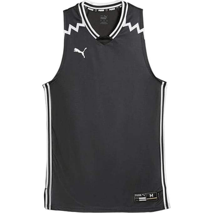 Puma Hoops Team Game Shirt Kids Zwart K01