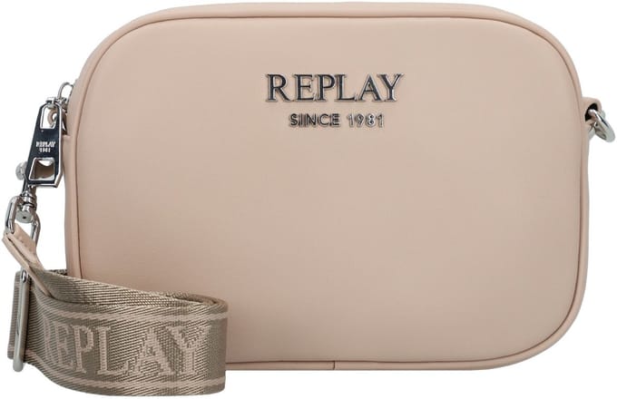 REPLAY schoudertas Crossbody Bag Moon Light beige