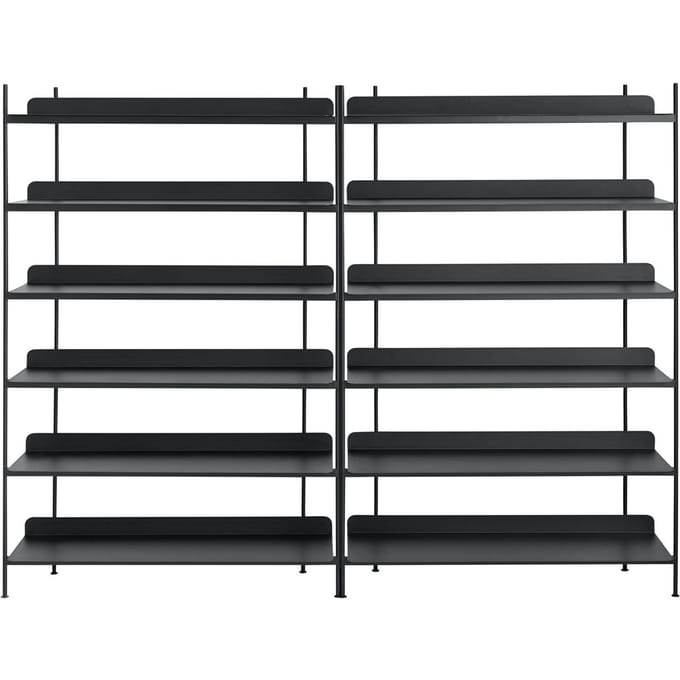 Muuto - Compile schappensysteem - zwart - Configuratie 8