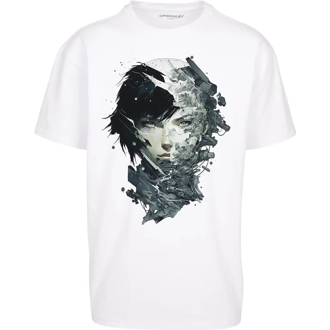 Mister Tee - Puppet Master Heavy Oversize Heren T-shirt - S - Wit
