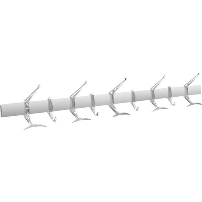 Kartell - Hanger muurkapstok - glashelder - Lengte 90 cm - transparant