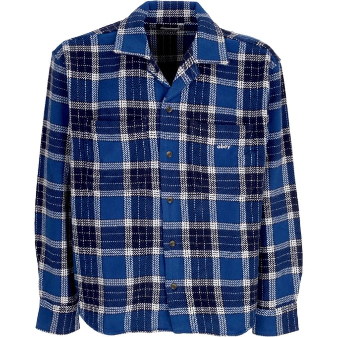 Shirt Long Sleeve Bigwig Foto geweven Limoges Multi