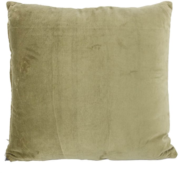 HomeBound by KY | Kussen velours met groen | sierkussen groen