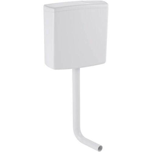 Geberit AP cistern AP140 semi-high-hanging with 2-flush system