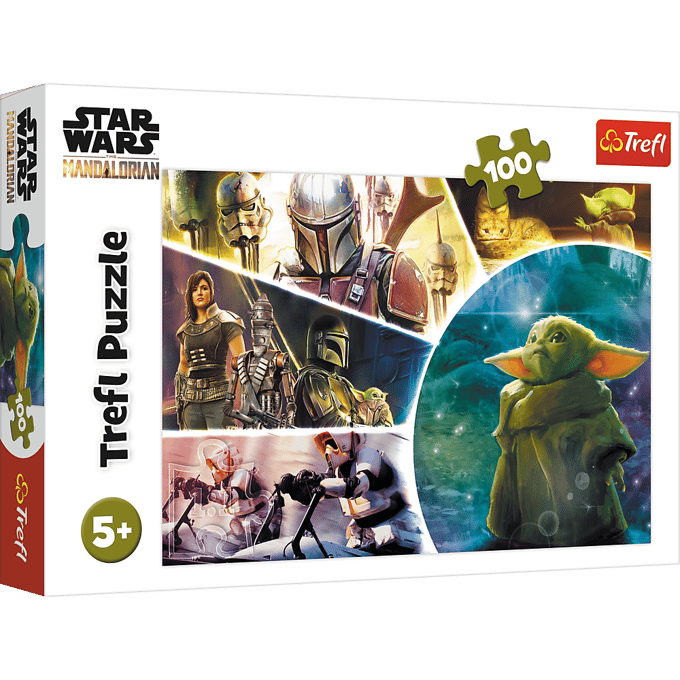Trefl puzzel - Star Wars Baby Yoda 100 stukjes karton.