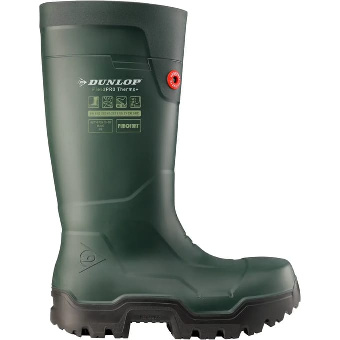 Dunlop - LP8KL01 Fieldpro Thermo+ knielaars S5L groen