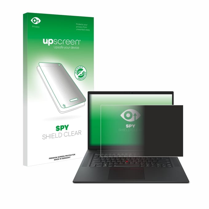 upscreen - privacy screenprotector voor Lenovo ThinkPad P1 Gen 6 16" - Folie Beschermfolie Blauwlichtfilter