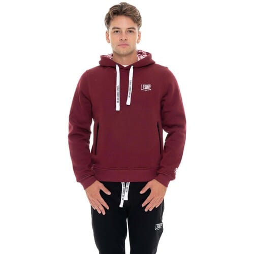Capuchon sweaters Leone 1947 Man Hoody Soft Basic