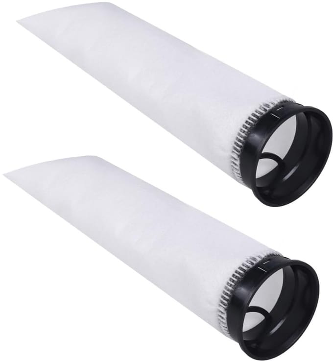 Dailygoods- Aquariumfilterzakken 200 μm - Filtersokken 2 stuks