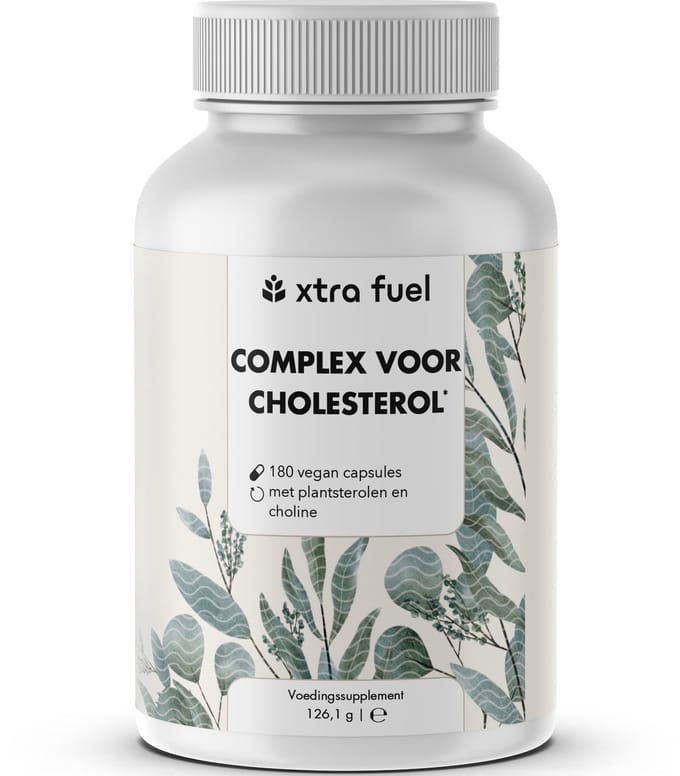 XTRA FUEL Cholesterol Complex - voedingsstoffencomplex met plantensterolen, bergamot, artisjok & monacoline K