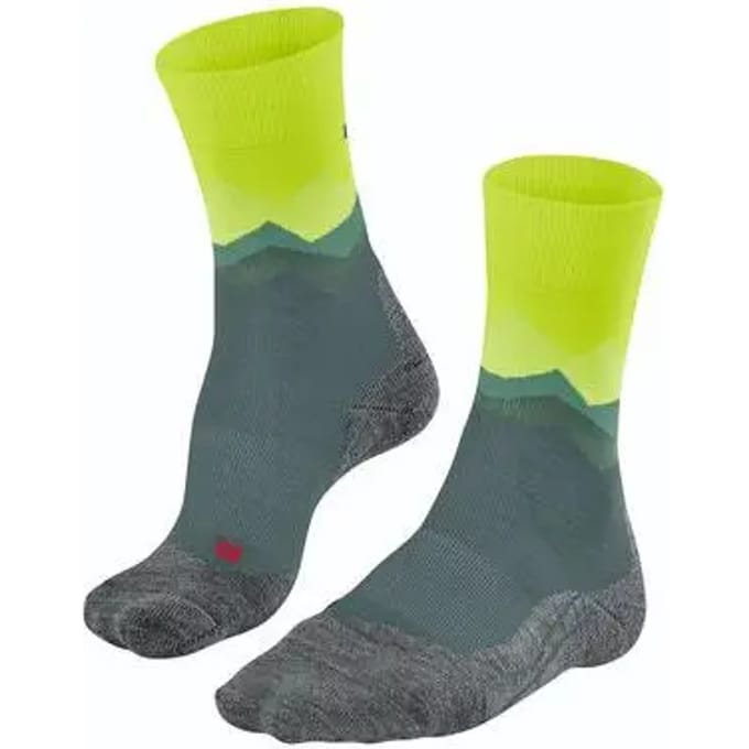FALKE TK2 anti-blaar dik wol functioneel materiaal wandelsokken heren grijs - maat 46-48