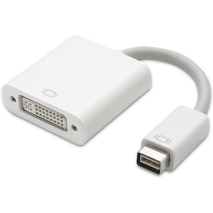 Qoltec Mini DVI naar DVI-adapter (24 + 5) |   Full HD |   0,16m