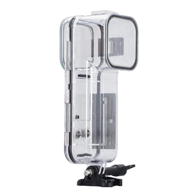 Boîtier étanche pour Osmo Pocket 3 Protection d'écran tactile 45m Coque de plongée sous-marine Accessoires pour caméra d'action white
