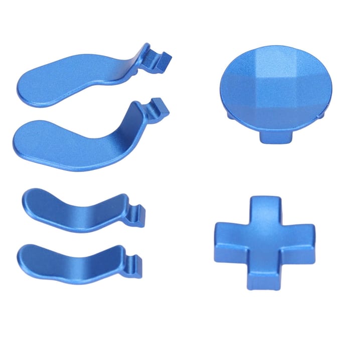 Roestvrij Staal Metaal D-Pads Paddles Vervanging Controller Accessoires voor Xbox One Elite Series 2 blue