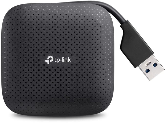 TP-Link UH400 USB 3.2 Gen 1 (3.1 Gen 1) Type-A 5000 Mbit/s Zwart