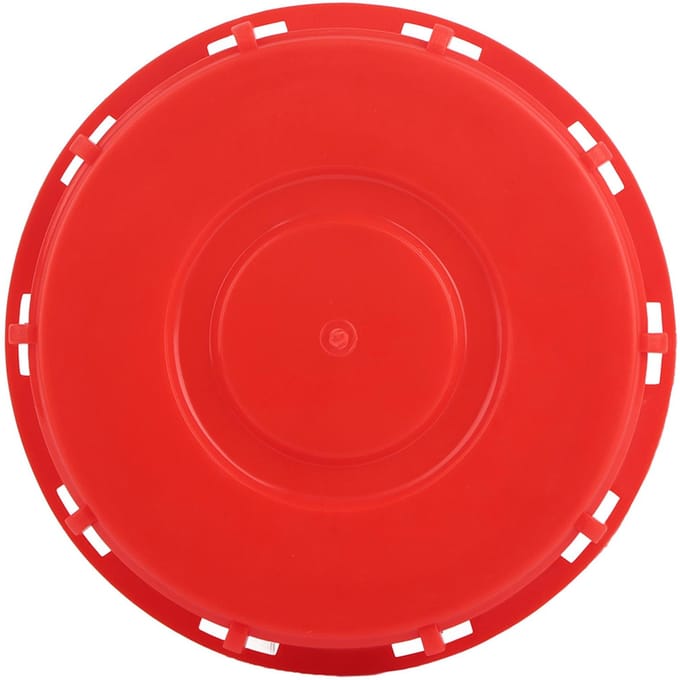 Water Vloeistof Opslag IBC Tank Fitting Plastic Deksel Dop Adapter 163mm (Type A) red
