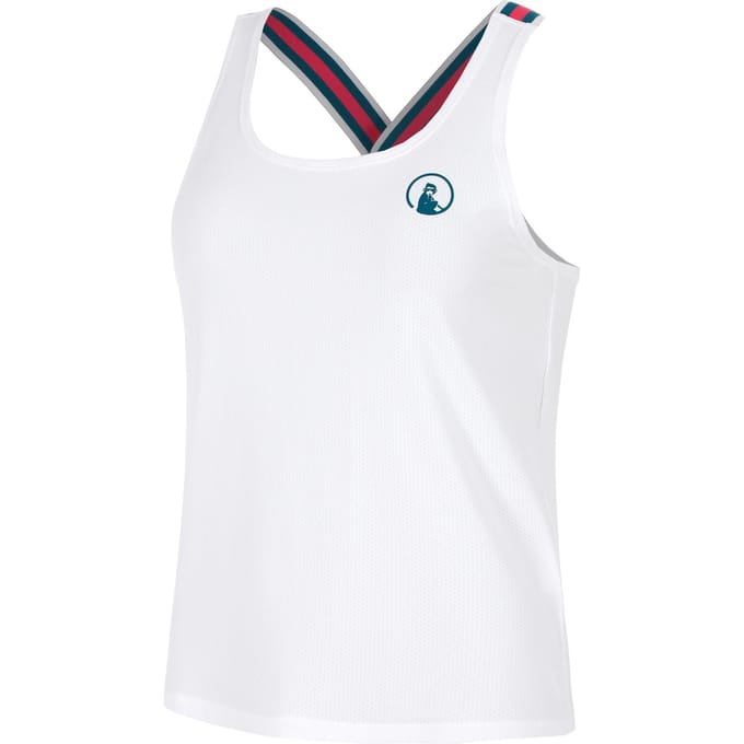 Quiet Please Create Serve & Volley 2.0 Tanktop Dames-Wit,Veelkleurig