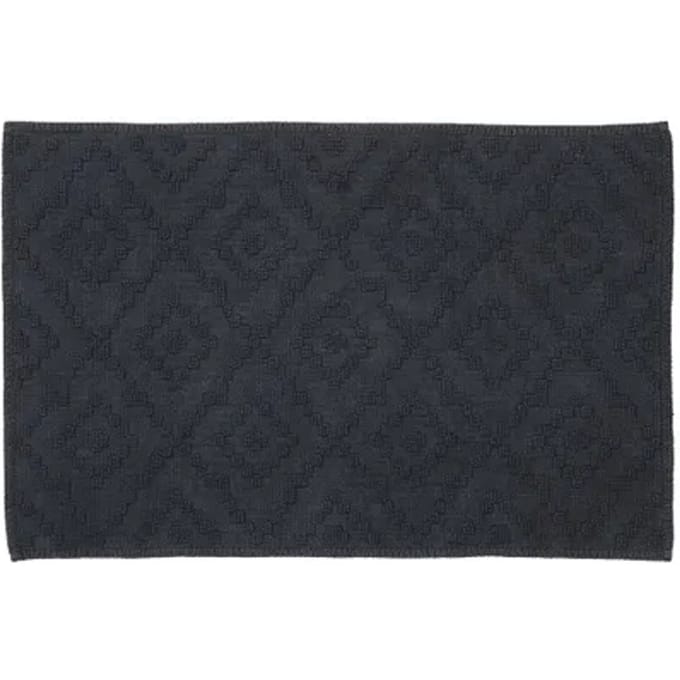 Sealskin -  Aztec Badmat 60x90 cm - Katoen -  Donkergrijs