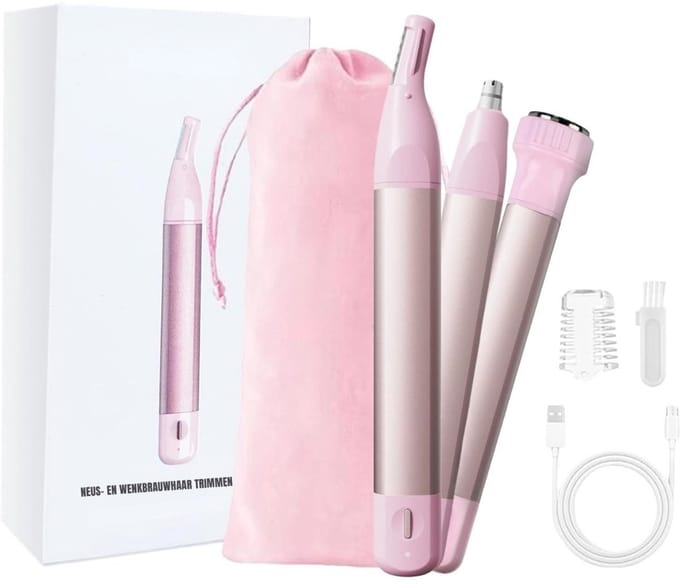 DYNA®Neustrimmer Vrouwen - Neustrimmer - Roze - 15cm x 2cm x 2cm