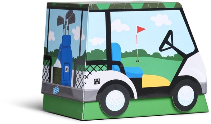 Happy Socks unisex giftbox 3P sokken golf multi
