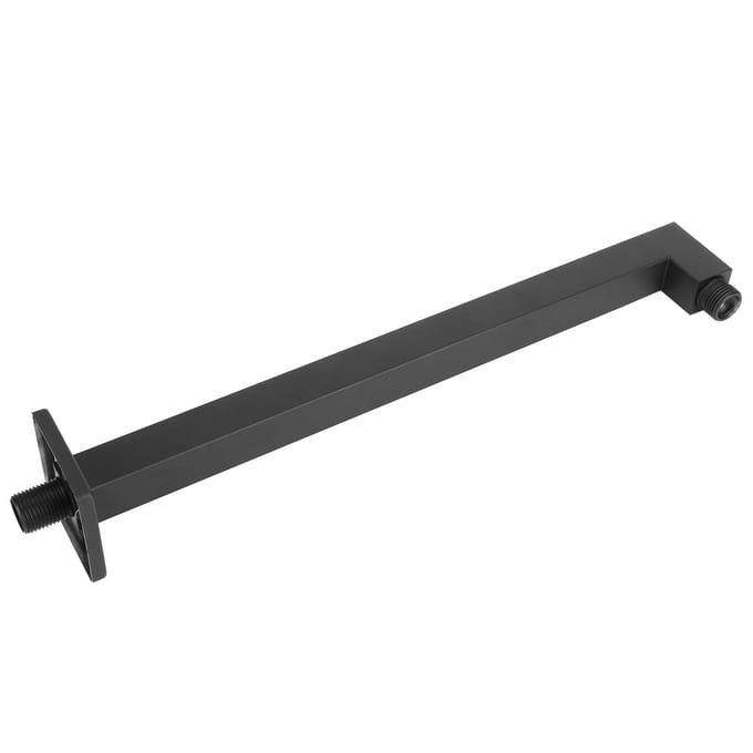 G1/2in Draad Roestvrij Staal Wandmontage Verlengarm Douchearm Douchehouder(FY202 ) gray