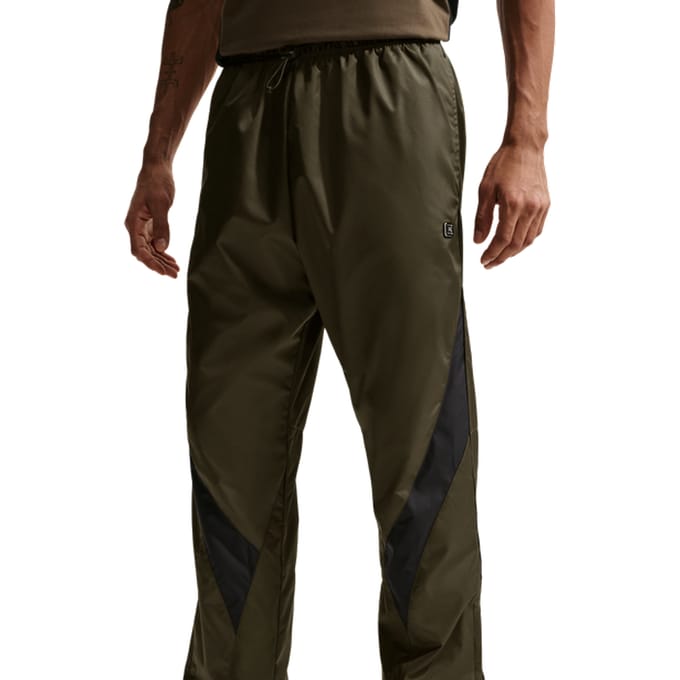 Nike Shox Broeken Heren - Bruin - Maat S - Katoen Jersey