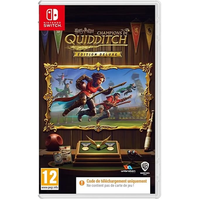 Videogames Warner Bros. Discovery Harry Potter : Champions De Quidditch Deluxe Ciab - Switch