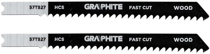 GRAPHITE - Decoupeerzaagblad - 8 TPI - HCS - U Schacht