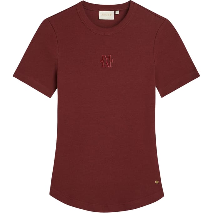Josh V Cody T-shirts Bordeaux Jv-2608-1108
