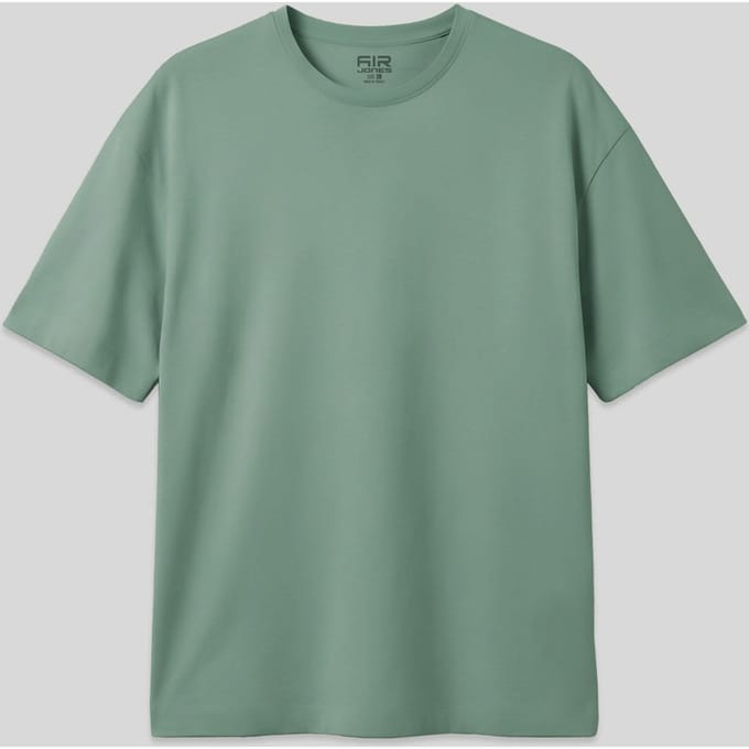 Oversized Katoenen Crew Neck T-Shirt