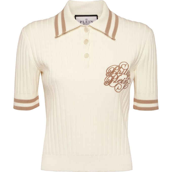 Pullover Polo-Nek