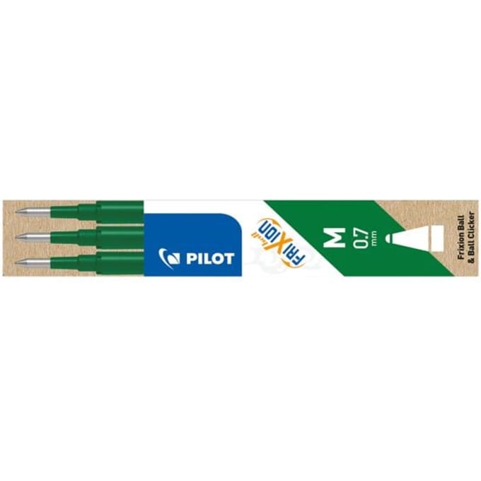 PILOT Frixion Erasable Ink Refills - Green / 0.7 mm (standard)