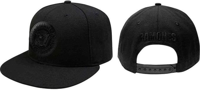 Ramones - Presidential Seal Snapback Pet - Zwart