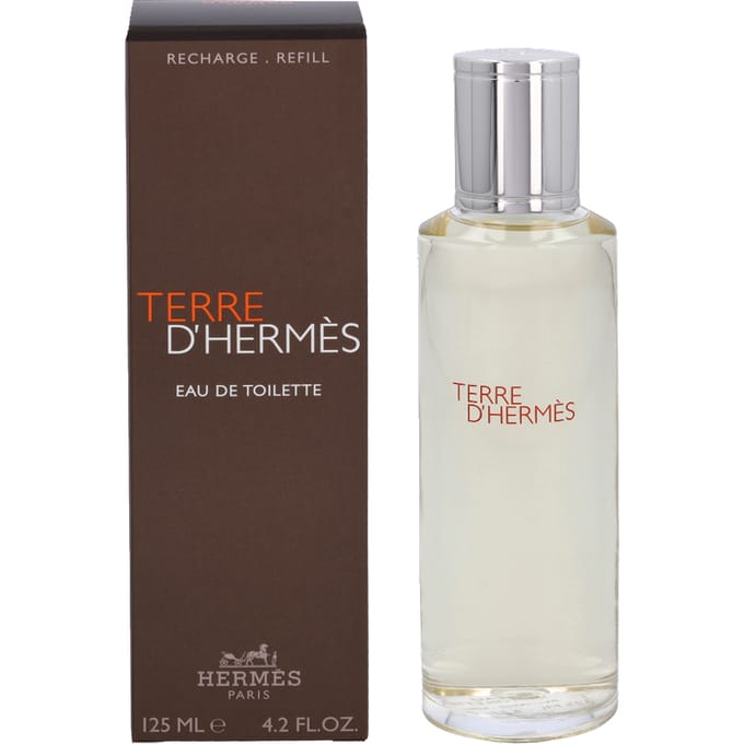 Hermès Terre d'Hermès - 125 ml eau de toilette refill - navulling - herenparfum