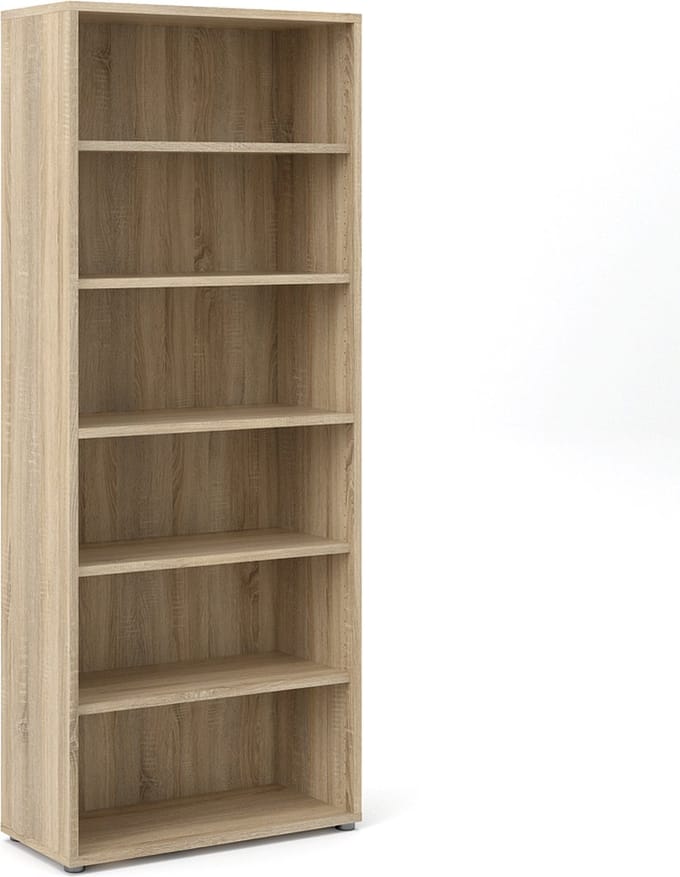 Prisme kast 5 planken eiken decor.