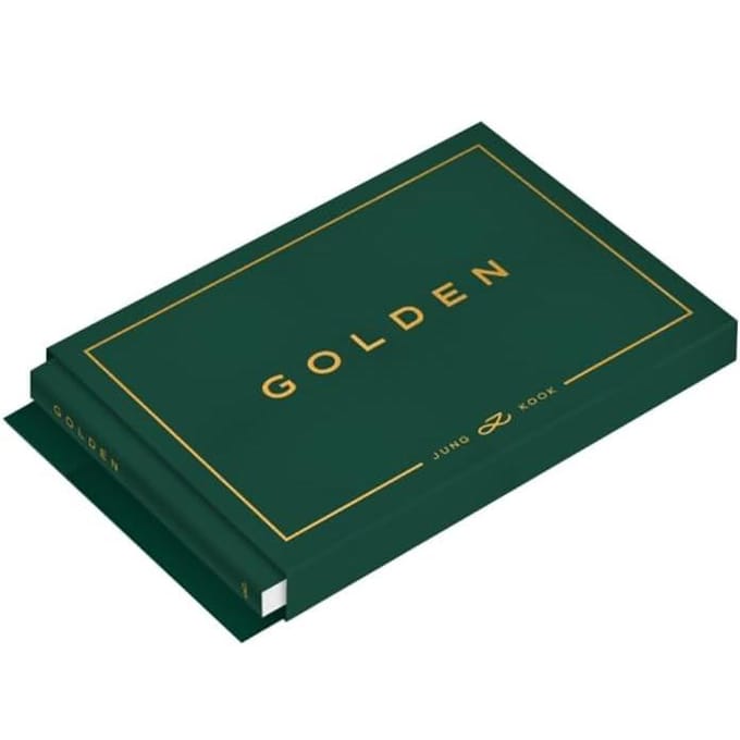 Album JUNG KOOK (Bts) - [GOLDEN] Version ALBUMS WEVERSE Weverse black