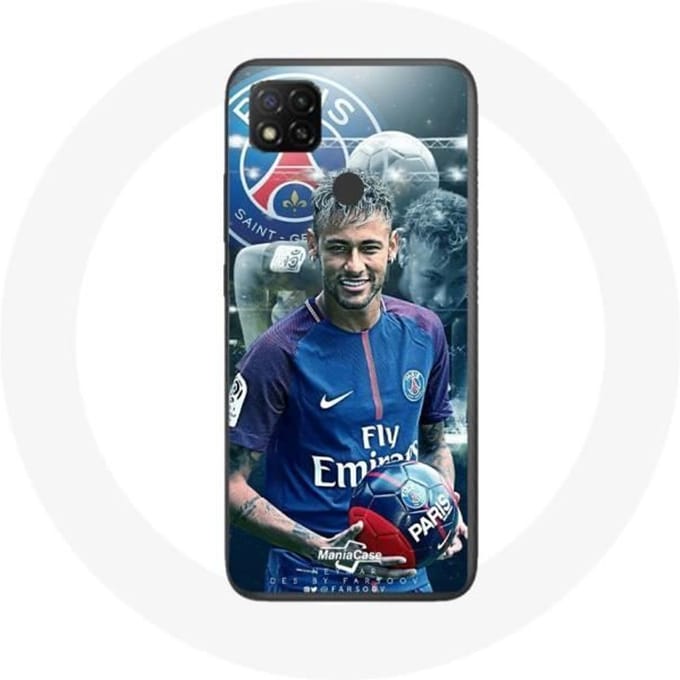 Xiaomi Redmi 9C hoesje Neymar Paris Saint Germain PSG