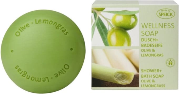 Made By Speick Wellness Soap Olive + Lemongrass
