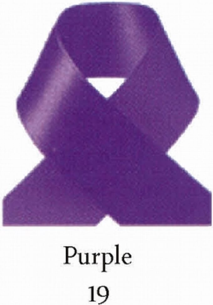 Satijnlint purple 15 mm (per meter)