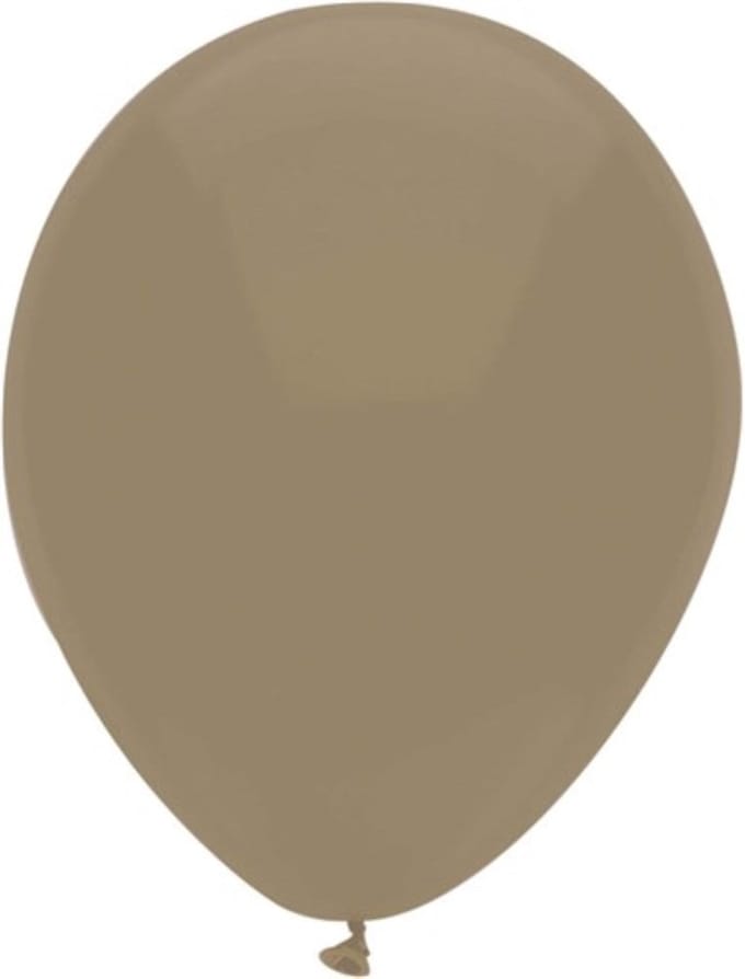 Ballonnen sienna - 30 cm - 100 stuks