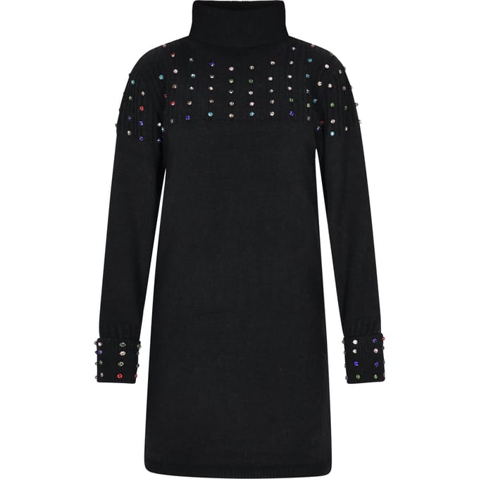 Faina Jurk Dames zwart